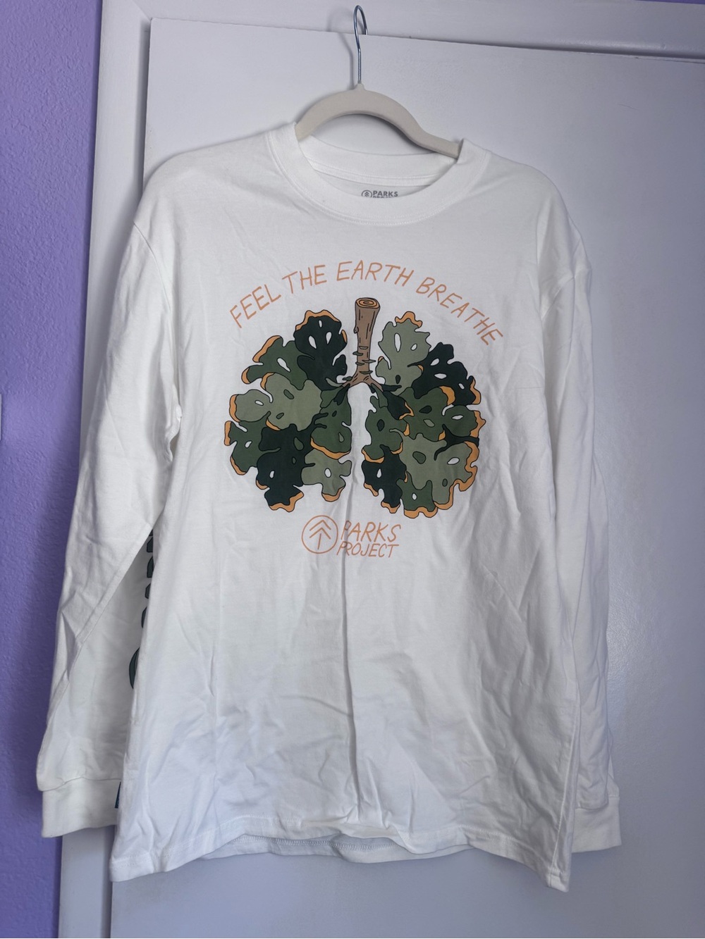 Parks Project “Feel the Earth Breathe” Long Sleeve Tee – Unisex